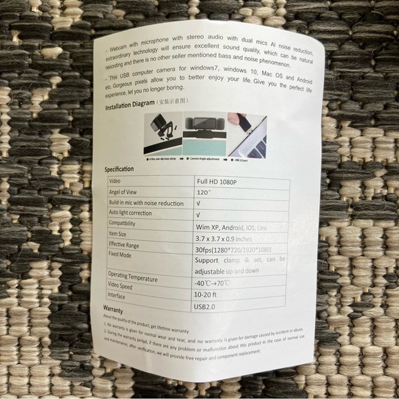 NIB USB Web Camera - Picture 4 of 4